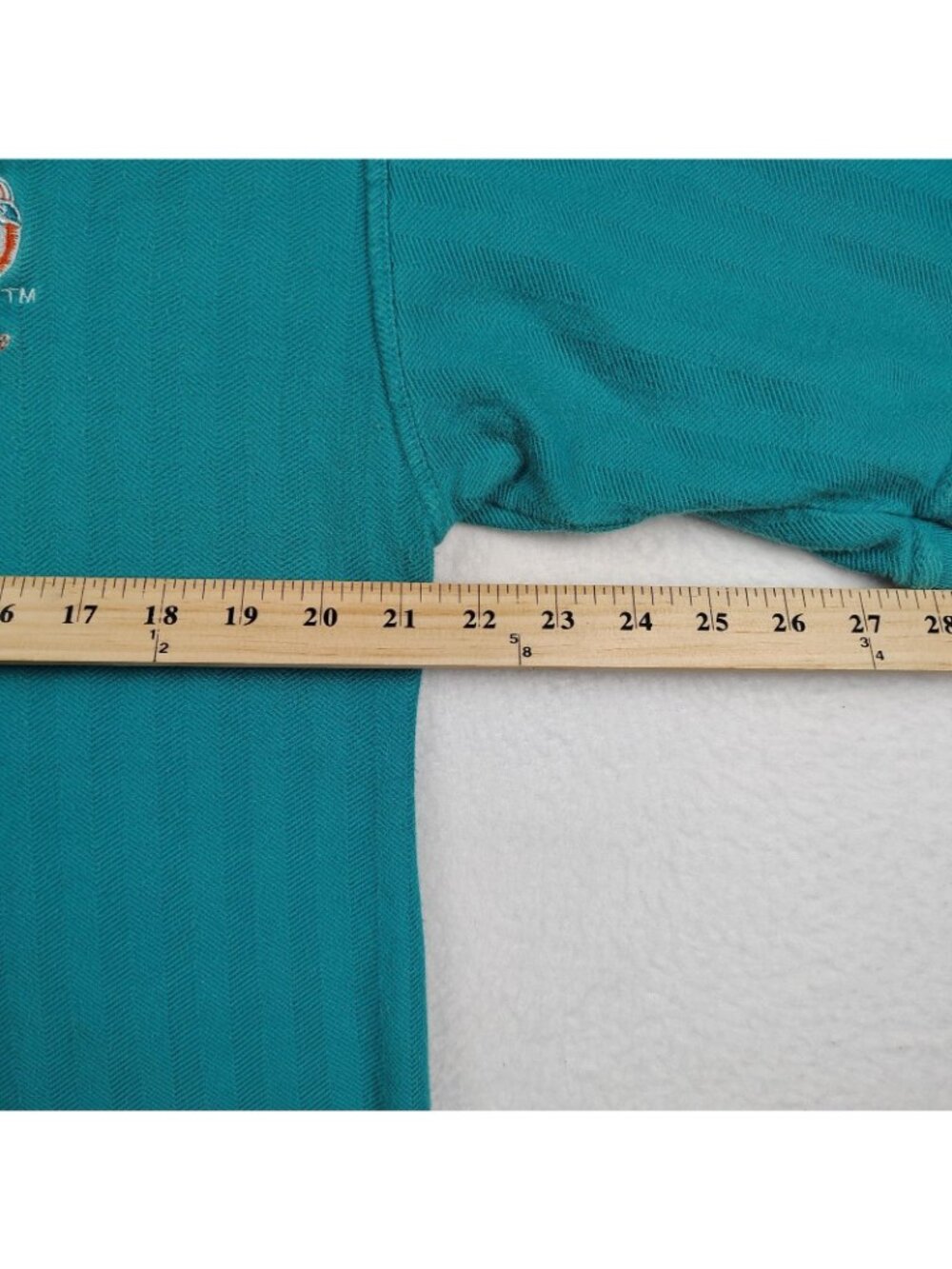 Vintage 90's Starter Miami Dolphins Polo Shirt Mens Medium Fit - Picture 8 of 8